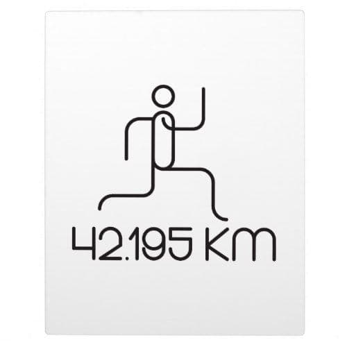 42.195 km를 달리는 러너 선화